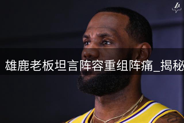 雄鹿老板坦言阵容重组阵痛 揭秘字母哥交易背后战略考量